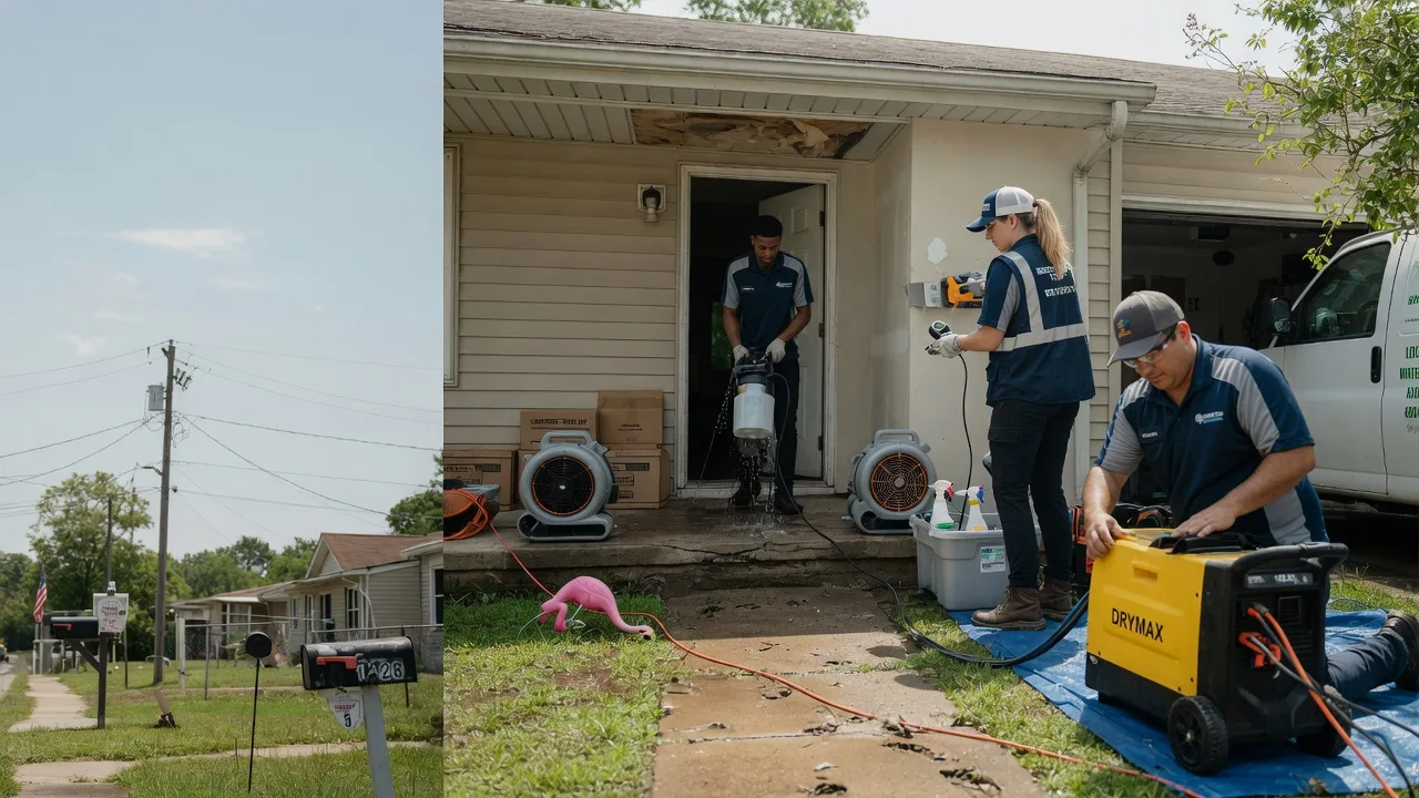 Storm Damage Water Removal in Greensburg, KY near me